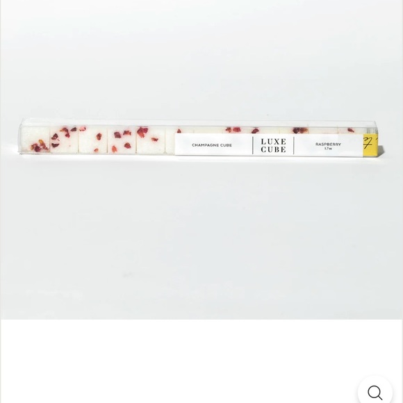 Teaspressa Luxe Champagne sugar cubes RASPBERRY 1 pack 12 - Picture 1 of 5